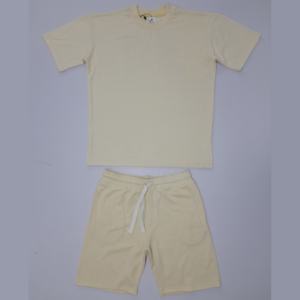 Custom <b>Mens</b> <b>Shirt</b> and Shorts Set Quick Dry Breathable High Quality Polyester Outfit Sportswear with OEM ODM Logo Printing - Product Image 2