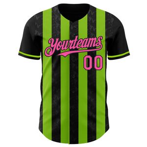 OEM Sublimation Baseball Jersey 100% Polyester Short Sleeve Breathable Full Button Custom Name Number Supplier All Seasons - Product Image 4