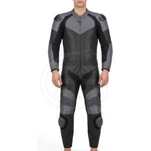 Traje de Motocicleta de Cuero Ligero y Transpirable para Hombre, de Alta Calidad, para Conducción en Carretera y Pista - Product Image 2