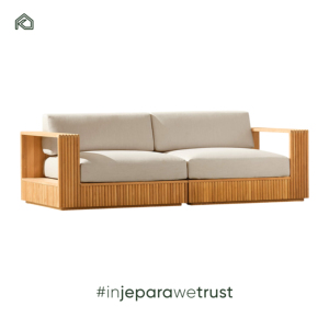 Juego de Sofás de Comedor para Exteriores de Teca Moderna Personalizado 2026, Muebles de Lujo para Villas, Hoteles, Patios, Jardines, Salas de Estar y Dormitorios - Product Image 2