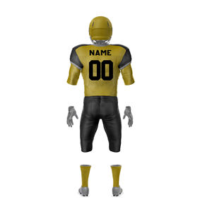 Shorts d'uniforme de football américain pour adultes, grande taille, impression de logo personnalisé, nom et numéro de l'équipe, appliqué, vêtements de sport respirants, vente en gros - Product Image 5