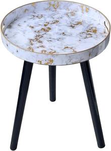 Tables basses gigognes rondes en bois de manguier, artisanales, pour salon et chambre, pour hôtels, au design unique et élégant - Product Image 4