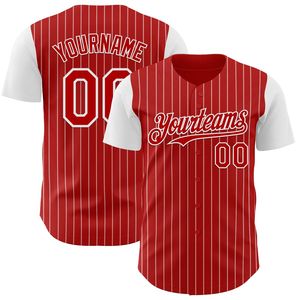 Maillot de baseball d'équipe OEM sublimé respirant 100 % polyester à manches courtes, col rond, unisexe, personnalisable pour l'été - Product Image 5