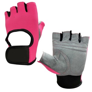 Made IN Pakistan Outdoor Unisex Anti-Skid Breathable Waterproof Lightweight Half Finger Gym <b>Gloves</b> Adjustable Wrist Strap Sports - Product Image 1