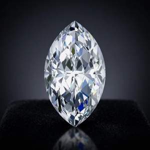 Diamant de laboratoire certifié Premium CVD, taille portugaise, forme marquise, pour joaillerie fine - Product Image 3