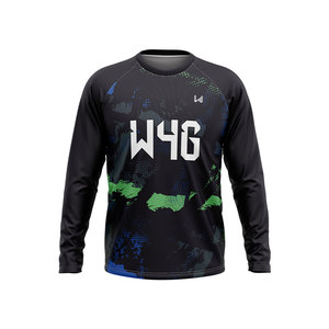 Camisetas Deportivas Ligeras de Cuello Redondo para Hombre Wear 4 Games, Elásticas en Cuatro Direcciones, Antibacterianas, Transpirables, de Secado Rápido, Jersey de Compresión - Product Image 5