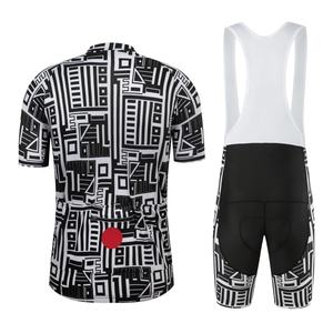 Ensemble de maillot de cyclisme réversible pour homme, personnalisé, écologique, 100 % polyester, léger, impression par sublimation, respirant, séchage rapide - Product Image 2