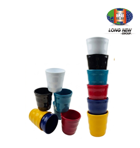แก้วน้ำพลาสติก PET ยี่ห้อ LONGNEW สำหรับร้านอาหาร คาเฟ่ บาร์ และใช้ในบ้าน - Product Image 1