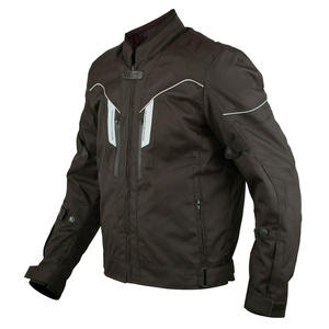 Blouson de moto pour homme à manches longues, coupe-vent, color-block, équipement de sécurité textile, toutes saisons, style adulte - Product Image 3