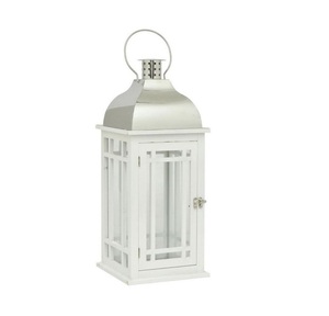 Latest Selling Eco-Friendly Metal Hanging Candle <b>Lantern</b> With <b>Silver</b> Finished Candle <b>Lantern</b> for Outdoor & Indoor - Product Image 5