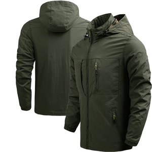 Veste de pluie imperméable, coupe-vent et respirante de haute qualité INTRAX WORLD pour homme, tissu polyester/coton, fermeture éclair, hiver - Product Image 4