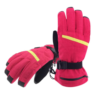 Guantes de Esquí de Cuero Térmicos para Nieve, Impermeables, para Exteriores, para Esquí Extremo, Hechos a Medida - Product Image 1