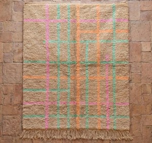 Alfombras y Tapetes Grandes Personalizados 100% Lana, Hechos a Mano, Lavables, para Sala de Estar, Estilo Marroquí - Product Image 1