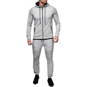 Ensemble de vêtements de sport pour hommes, veste de performance et pantalon de jogging ajusté assorti pour la salle de sport, la course à pied et les activités de plein air - Product Image 1