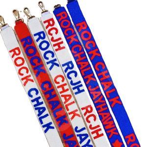 CRYSTAL CRAFT Rock Chalk Jayhawk Inde Style Perles De Verre Sac À Main Sangle Personnalisable Couleur Logo Usage Quotidien Accessoires - Product Image 1