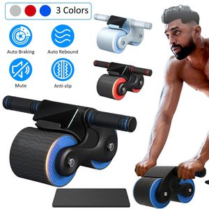 Rodillera Antideslizante con Rebote Automático para Rueda AB Roller con Soporte para Teléfono, Equipo de Ejercicio para Gimnasio en Casa para Hombres y Mujeres - Product Image 1