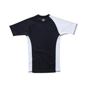 Lot professionnel de Shoyorol brun # 112 Rashguard d'entraînement respirant à séchage rapide 100% polyester à manches courtes MMA BJJ No Gi - Product Image 5