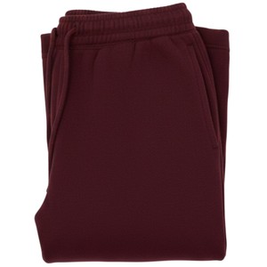 Knit Jogger <b>Pants</b> Burgundy Casual Sweatpants Elastic Waist <b>Lounge</b> Wear Soft Knit Trousers Relaxed Fit for <b>Men</b> Women - Product Image 5