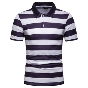 Polo moderne pour homme, de haute qualité, respirant, grande taille, décontracté, léger, en coton, à manches courtes, polo de créateur - Product Image 6