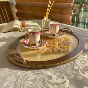 ถาดเสิร์ฟดีไซน์ทันสมัยไม่ซ้ำใคร  ถาดเก็บของในครัว ถาดเสิร์ฟสำหรับร้านอาหาร  ถาดเก็บของและเสิร์ฟอาหาร โดย UO INDIA - Product Image 1