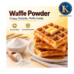 Taiwán comercializable 1Kg Taiwán hizo Waffle Mix Powder para hornear aperitivos - Product Image 1