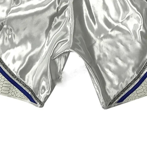 Pantalones Cortos de Muay Thai Unisex Hechos a Medida, Calidad Premium, Cosidos, Ropa Deportiva Personalizada, Antiarrugas, Transpirables, de Secado Rápido - Product Image 3