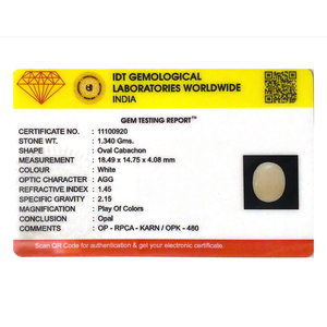 Natural Ethiopian Fire Opal 6.7 Carat Brilliant Cut Loose Gemstone for Fine Jewelry - Product Image 4