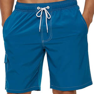 Shorts de Baño para Hombre, Verano 2026, Ecológicos, Transpirables, de Secado Rápido, 100% Algodón, con Forro de Malla - Product Image 1