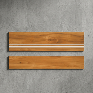 Escalón de porcelana esmaltada mate antideslizante Vistaar, elevador de 1200x300mm, baldosas de madera de 1200x200mm, escaleras de 11mm - Product Image 2