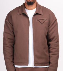 Veste d'hiver en toile pour hommes, haute qualité, coton sergé personnalisé, manches longues, fabricant de vêtements OEM, doublure douce et chaude - Product Image 4