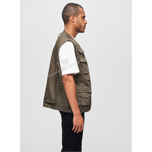Chaleco de Tiro Personalizado para Hombre de Alta Calidad, 100% Lona de Algodón, Modelo 2026, Chaleco Táctico para Caza y Tiro al Aire Libre - Product Image 3
