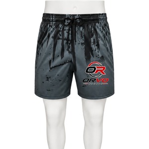 ORVO SPORTS Men's Customizable Heat-<b>Transfer</b> Printed Cotton Beach <b>Board</b> Shorts Quick Dry Drawstring Swimwear Short Length Mid - Product Image 1