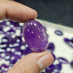 Natural Amethyst Cabochons Lot Wholesale Amethyst Gemstones Lot For Jewelry Making - Product Image 5