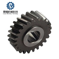 Usine personnalisé en acier forgé 42crmo broyeur à boulets roue dentée grande taille roue dentée à chevrons grand Module engrenage hélicoïdal