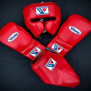 Set de Boxeo de Primera Calidad, Cuero Vacuno Genuino Resistente, Cierre de Gancho y Bucle Ajustable en los Dedos, Opción de Logotipo Personalizado - Product Image 6