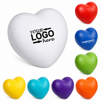 Ballon anti-stress souple en mousse PU imprimé avec logo personnalisé, en gros, en stock d'usine, jouet de relaxation, cadeaux promotionnels bon marché