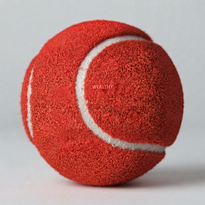 Juego de Pelotas de Tenis Coloridas, Rojas, Amarillas, Azules y Verdes, de Fieltro Resistente, Aprobadas por la ITF, 65 mm de Diámetro, 58 g de Peso, Portátiles, para Juguetes de Mascotas - Product Image 1