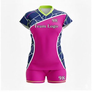 Custom Men's <b>Volleyball</b> Team Uniform Jersey Shorts <b>Set</b> Sublimation Printed Front Quick Dry 100% Polyester Elastic Waist Custom - Product Image 4