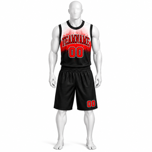 Fabrication d'uniformes de basketball respirants sans manches à bretelles réglables, style streetwear, avec logo et couleurs personnalisables - Product Image 1