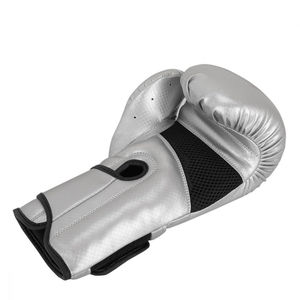 Guantes de Boxeo Profesionales Negros de Alta Calidad al por Mayor, 12oz, para Adultos, Impermeables, Ligeros, de Cuero, Dedos Completos, Personalizables - Product Image 3