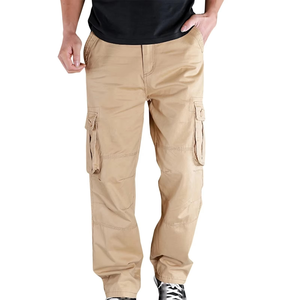 Nouveau pantalon cargo baggy de ski style urbain, taille élastique, imperméable, couleur unie, coupe ample, streetwear hip-hop - Product Image 5