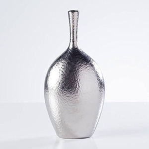 Jarrón Decorativo de Metal Premium con Elegante Diseño Curvo para Decoración de Sala de Estar de Lujo y Decoración Contemporánea del Hogar u Oficina - Product Image 4