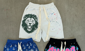 T-shirt en toile de coton respirant avec logo imprimé personnalisé, strass, délavé à l'acide, effet soleil, coupe oversize, ourlet brut, style streetwear - Product Image 2