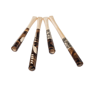 Pipa de Fumar de Madera Hecha a Mano por Artesanos - Estilo Clásico Reutilizable y Duradera Ecológica AZ ENTERPRISES AZE-WP87 - Product Image 5