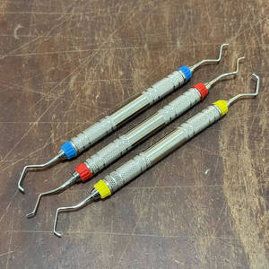 เครื่องมือสแตนเลสสำหรับงานทันตกรรม ใช้สำหรับขูดแต่งเรซินคอมโพสิต ช่วยปรับแต่งพื้นผิวและสร้างการเชื่อมต่อที่แนบชิด อุปกรณ์ผ่าตัดสำหรับการเชื่อมต่อที่แนบชิด - Product Image 6