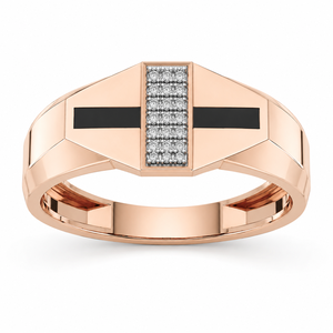 Bague Chevalière Namivaa Vmg444 pour Homme, Bijou Fin Poli Brillant, Géométrique et Contemporain, Idéale pour Mariage, Fête, Usage Quotidien ou Cadeau - Product Image 5