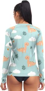 Camiseta Deportiva de Manga Larga Sublimada Personalizada con Protección UV para Gimnasio, Fitness, MMA, BJJ, Surf y Entrenamiento - Product Image 4