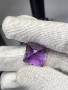 อเมทิสต์ธรรมชาติทรงคุชชั่น 25.89 กะรัต ขนาดใหญ่ คุณภาพเกรด AAA พร้อมประกายและสีสวยงาม ตัดเจียระไนอย่างสมบูรณ์แบบ ราคาถูก - Product Image 3