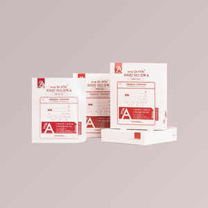 มาส์กหน้าเกาหลี Daycell Deycell Dr Vita Mask Pack A 25 กรัม 10 แผ่น มาส์กหน้าสำหรับผู้ชาย แผ่นมาส์กหน้า แผ่นมาส์กหน้าเกาหลี - Product Image 1