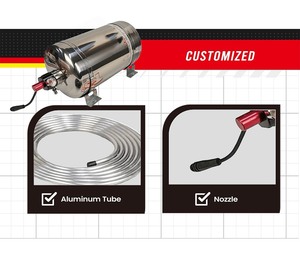 Extintor de Incendios para Automóviles de Rally TBRACING FE-01, 4.25L, Homologado por CE/FIA, Longitud del Cilindro 330mm, Diámetro 160mm, 6.2KG - Product Image 4